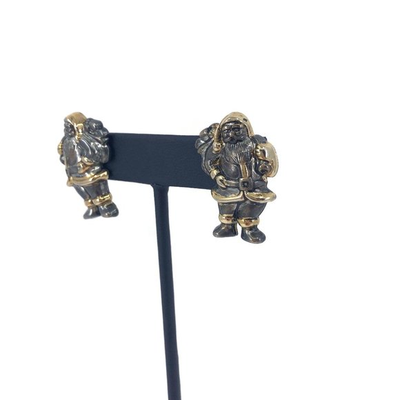 Santa Earrings for Pierced Ears - Picture 6 of 11